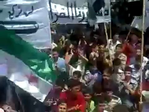 Syria فري برس ريف حماة المحتل كرناز مظاهرة صباحية حاشدة 26 6 2012 Hama