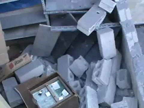 Syria فري برس ريف حلب الأتارب المحتلة تدمير أحد بيوت المدنيين من جراء القصف الصاروخي الأسدي على المدينة 26 6 2012 Aleppo