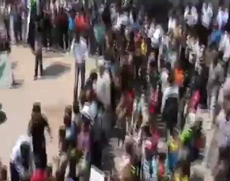 Syria فري برس ادلب مظاهرة قرية الكستن جسر الشغور26 6 2012 Idlib