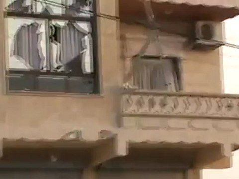 Syria فري برس حلب الاتـــــــــارب اثار القصف الصاروخي على المدينه 26 6 2012 ج8 Aleppo