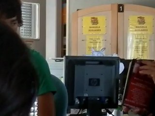 Francis Huster au CDI Lycée Jules Fil (1)