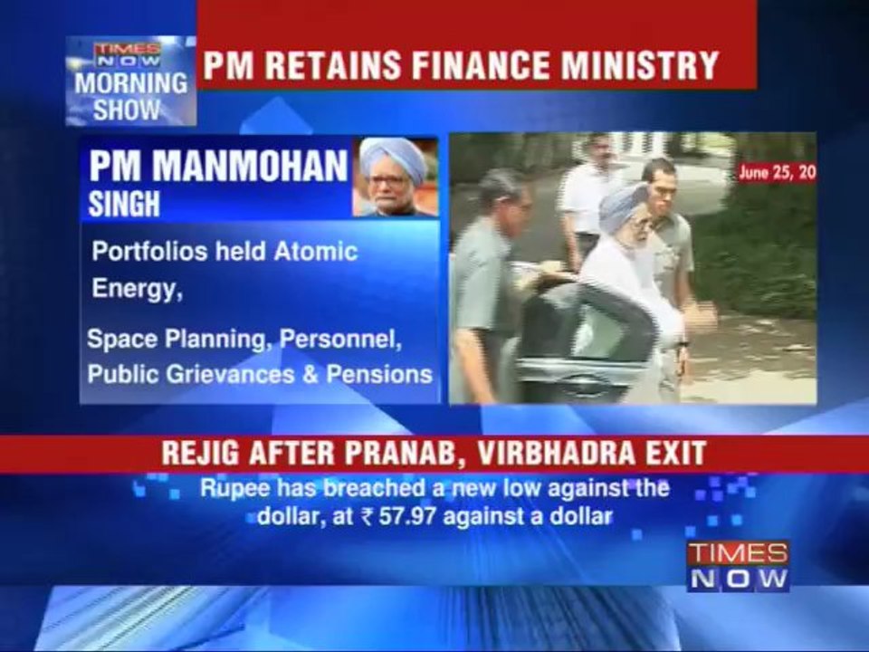 Who takes over Pranab's responsibilities?