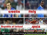 watch football euro 2012 Germany vs Italy football live stream