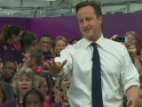 David Cameron heckled at Olympic event