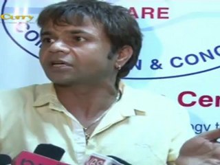 Boman Irani and Rajpal Yadav at Cancer awareness event