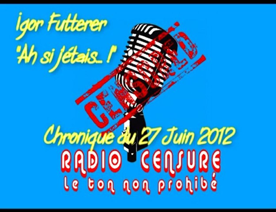 Igor Futterer - Ah si j'étais-Florence Arthaud-27-06-2012