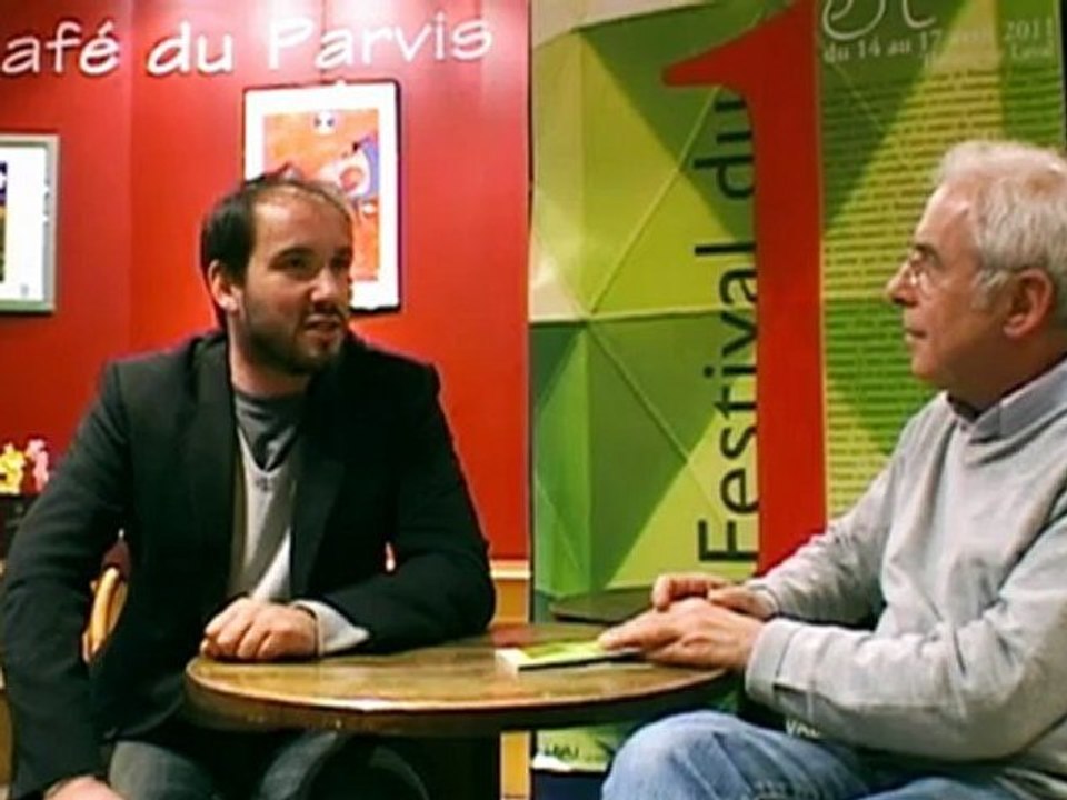 Interview de Pierre Chavagné (Festival du Premier Roman de Laval 2011)