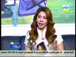 حوار عمر عبدالله مع الاعلاميه سها ابراهيم فى صباح الرياضه