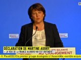 Martine Aubry : 