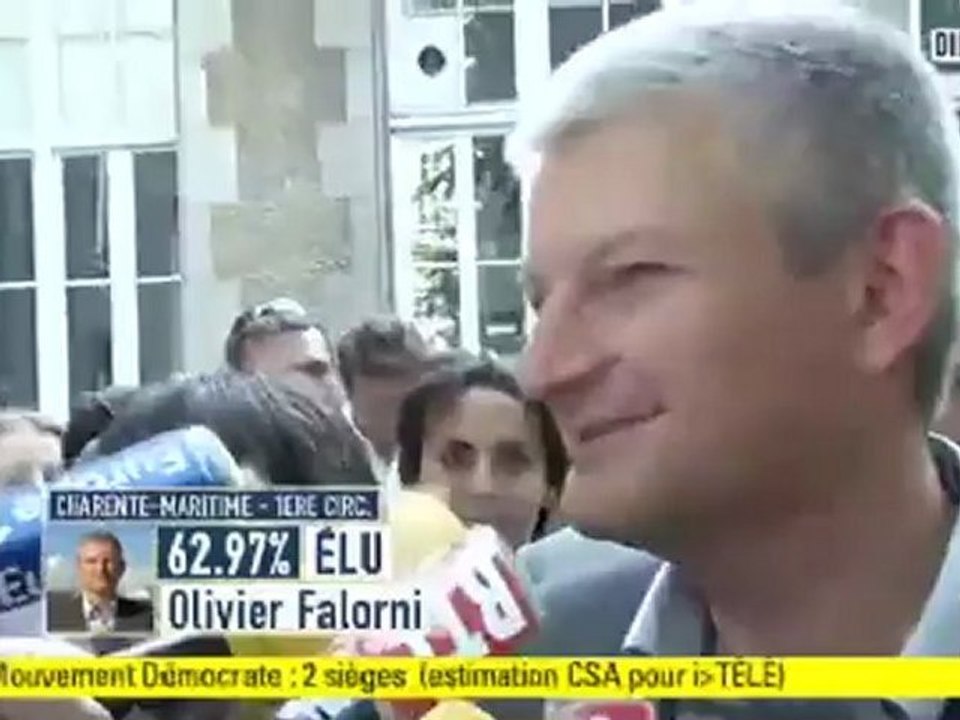 Olivier Falorni : "Si je suis un vrai militant socialiste, je dois rester debout"