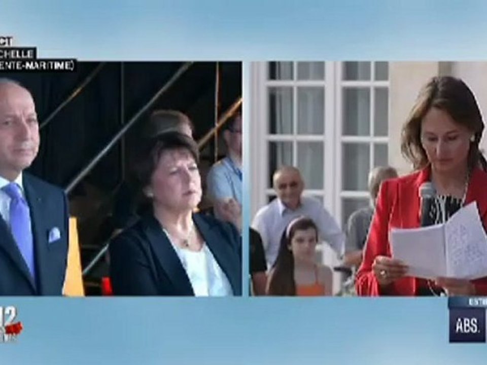 Ségolène Royal annonce sa défaite avant 20 heures