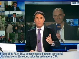 Pierre Moscovici : "des réserves de voix" pour le second tour