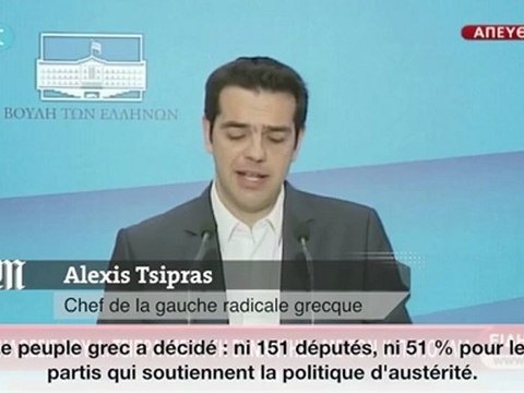 Le chef de la gauche radicale grecque exclut une coalition avec les partis de l'austérité