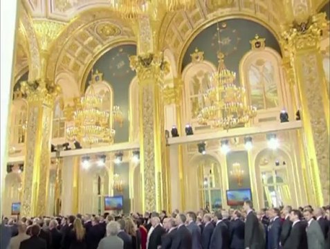 Poutine de nouveau Président de Russie