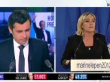 Marine Le Pen invite tous les patriotes à se détourner des divisions
