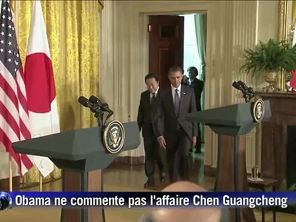 Obama refuse de commenter l'évasion du dissident chinois