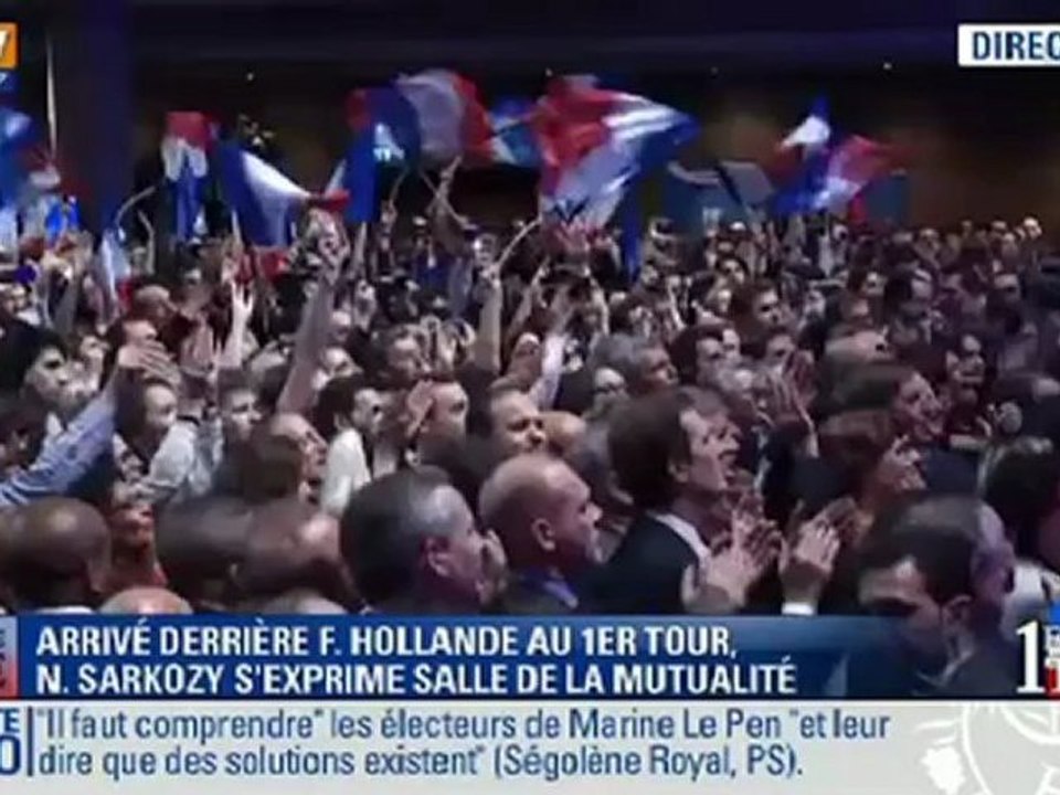 Nicolas Sarkozy : "les Français ont exprimé un vote de crise"