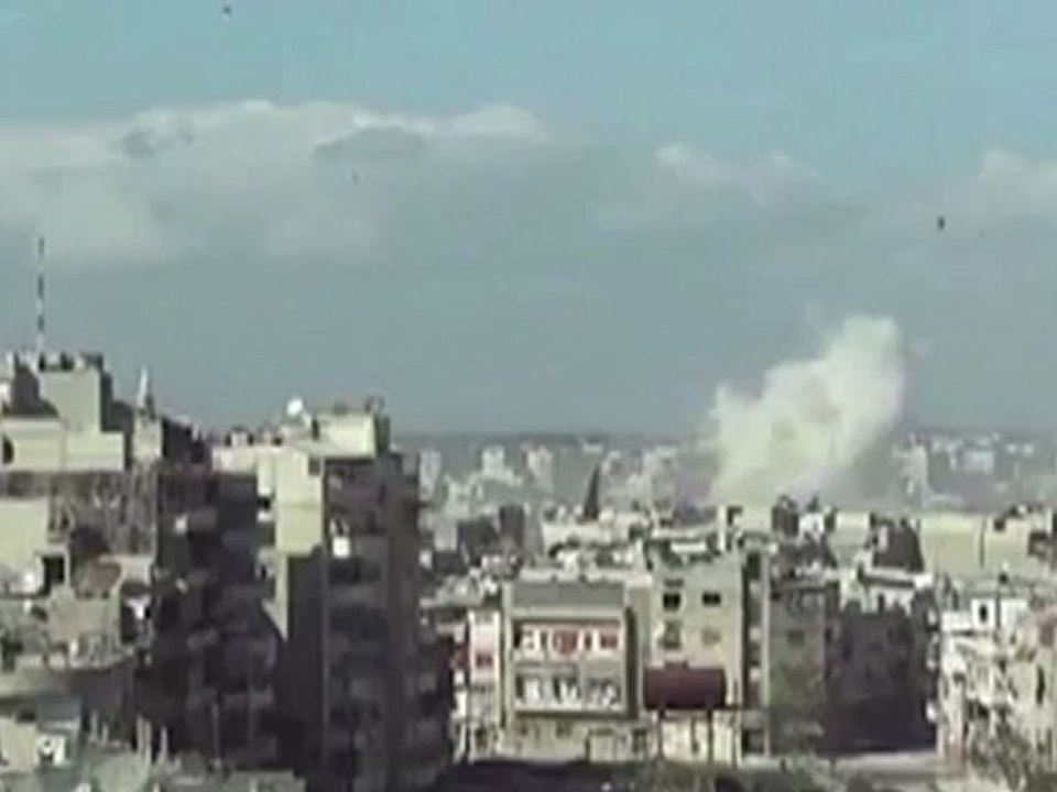 Homs toujours pilonnée