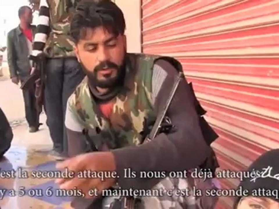 Combats à Saraqeb en Syrie