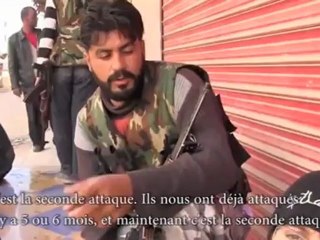 Combats à Saraqeb en Syrie