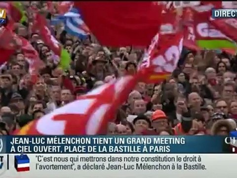 Mélenchon : Nous sommes le cri du peuple