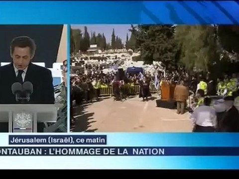 Discours de Nicolas Sarkozy à la caserne de Montauban