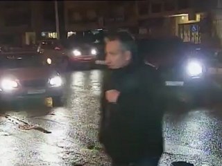 Convoi amenant Edith Bouvier à l'hôpital