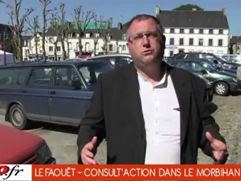 Syndicalisation au Faouët - Bruno Bothua - SG de l'UD CGT du Morbihan