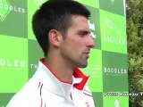 Andy Murray vs Novak Djokovic  - Boodles 2012 Interviews