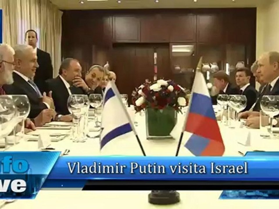 Vladimir Putin visita Israel