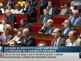 Claude Bartolone élu président l'Assemblée nationale