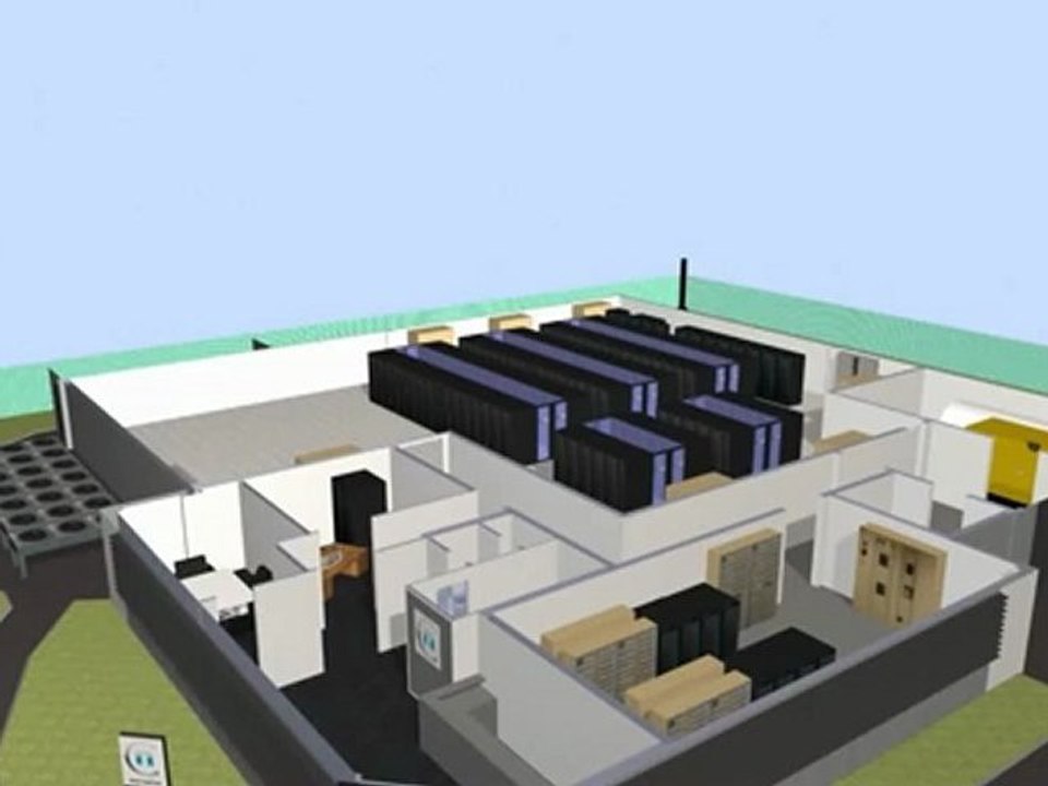 Présentation 3D Datacenter de Toulouse
