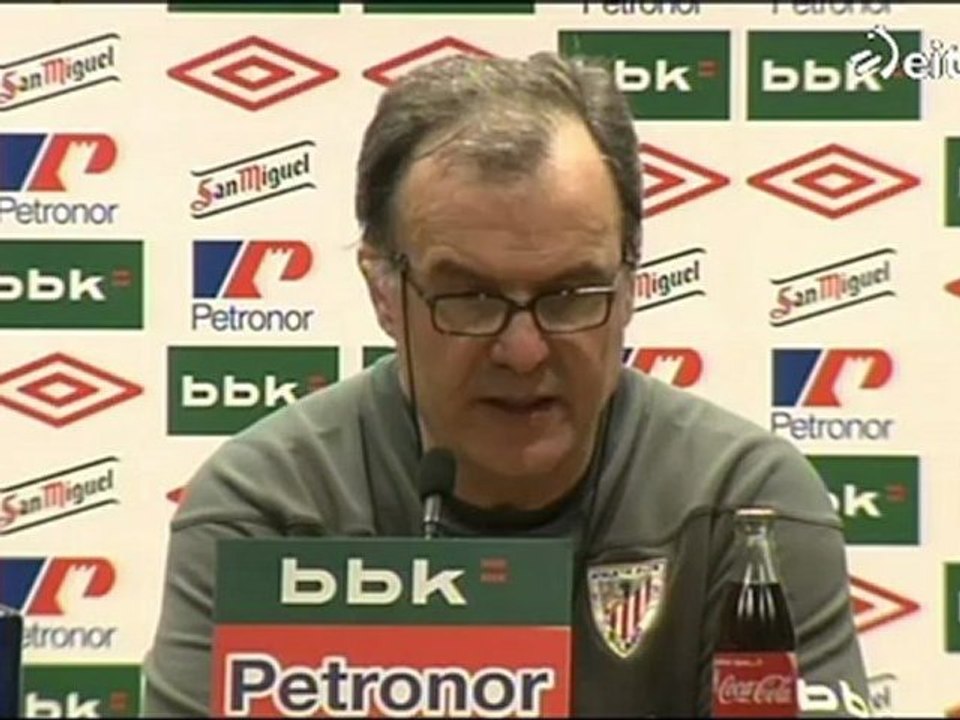 Bielsa agradece el apoyo de San Mamés