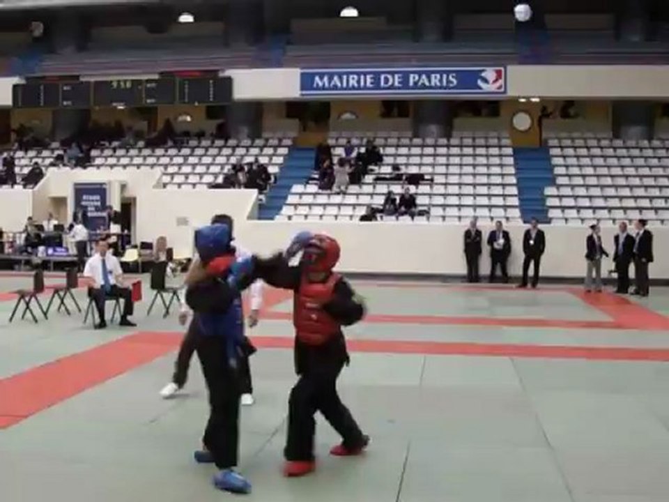 Finale des Championnats de France 2012 combat (1er round)