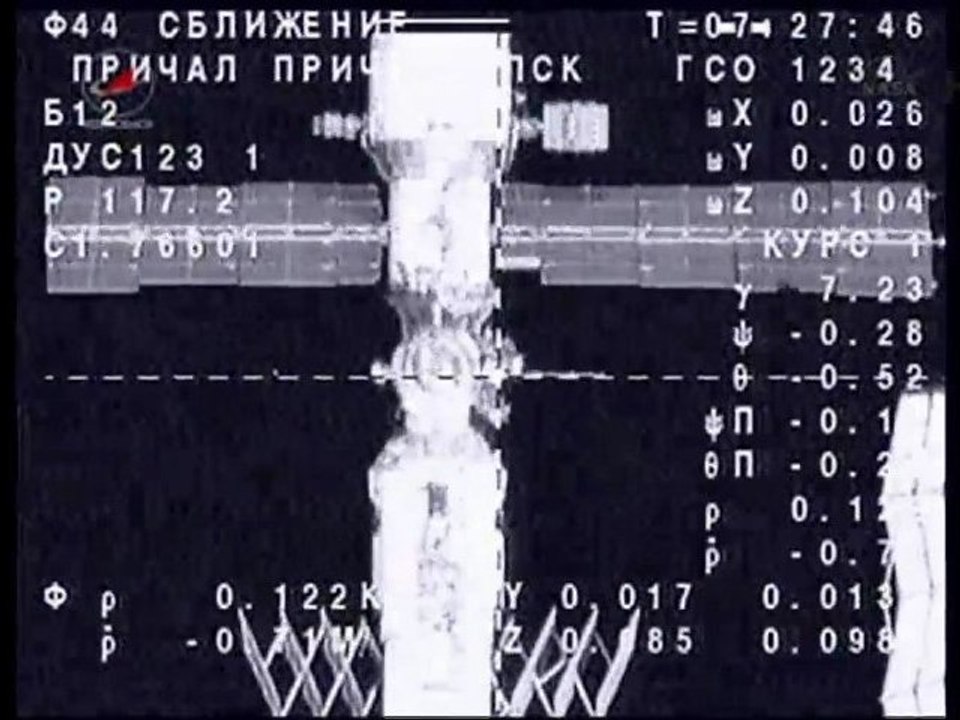 [ISS] Docking of Soyuz TMA-04M To Station