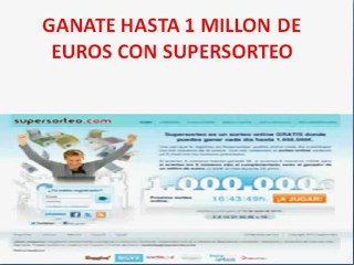 ganar mas dinero/ganar un millon/atrapa el millon online