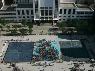 Vidéo time-lapse "Grand Je Villeurbanne" samedi 23 juin 2012 place Lazare-Goujon (Les Invites 2012)