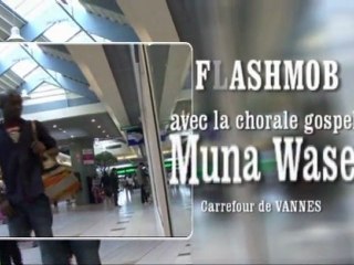 Flashmob Gospel CARREFOUR de Vannes - le 23 juin 2012