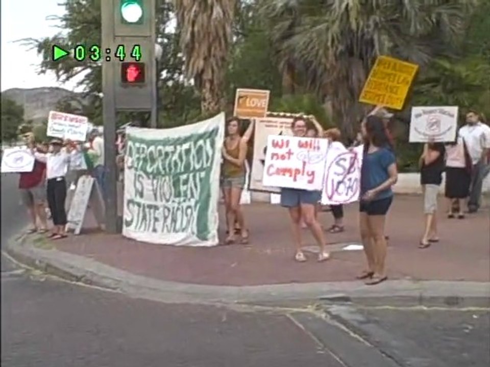 Tuesday, June 26, 2012-2nd protest of SB1070-Tucson, United States of America