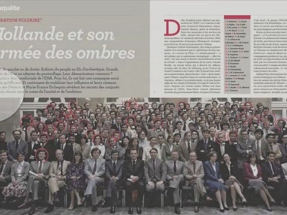 Dans l'Obs : Hollande et son armée des ombres
