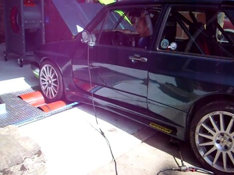 golf 1 16S au banc de puissance