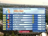 2012 european championships Helsinki, 400m Fonsat heat 4