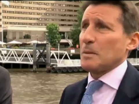 JJOO - Los anillos olímpicos llegan a Londres