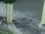 ARROYADA por tormenta en Candás 27 junio