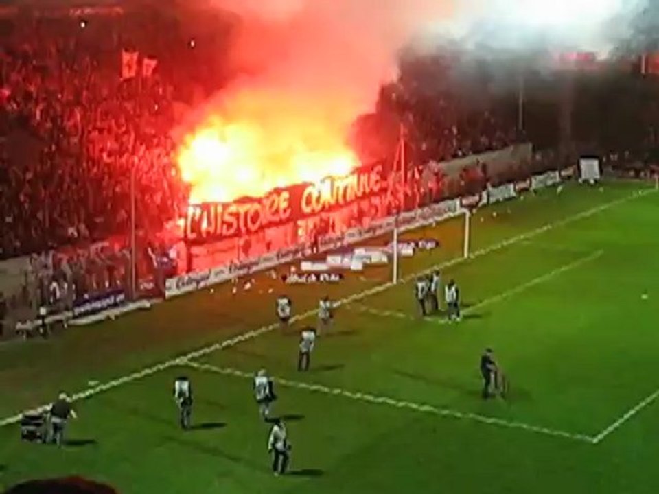 Guingamp - Clermont (3-1) - Match du centenaire - 11 mai 2012 - Kop Rouge "l'histoire continue"