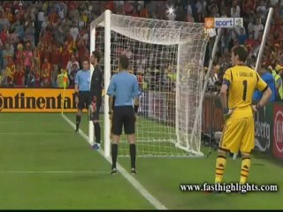 Portugal 0-0 Spain - Pen 2-4 (Euro 2012 - Semi Final)