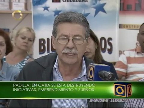 Cámara de Comercio de Caracas respalda a comerciantes afectados en Catia