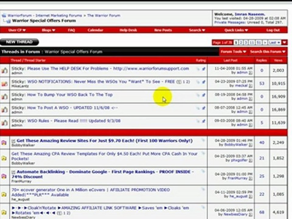 19 - How To Post A WSO (Warrior Special Offer)