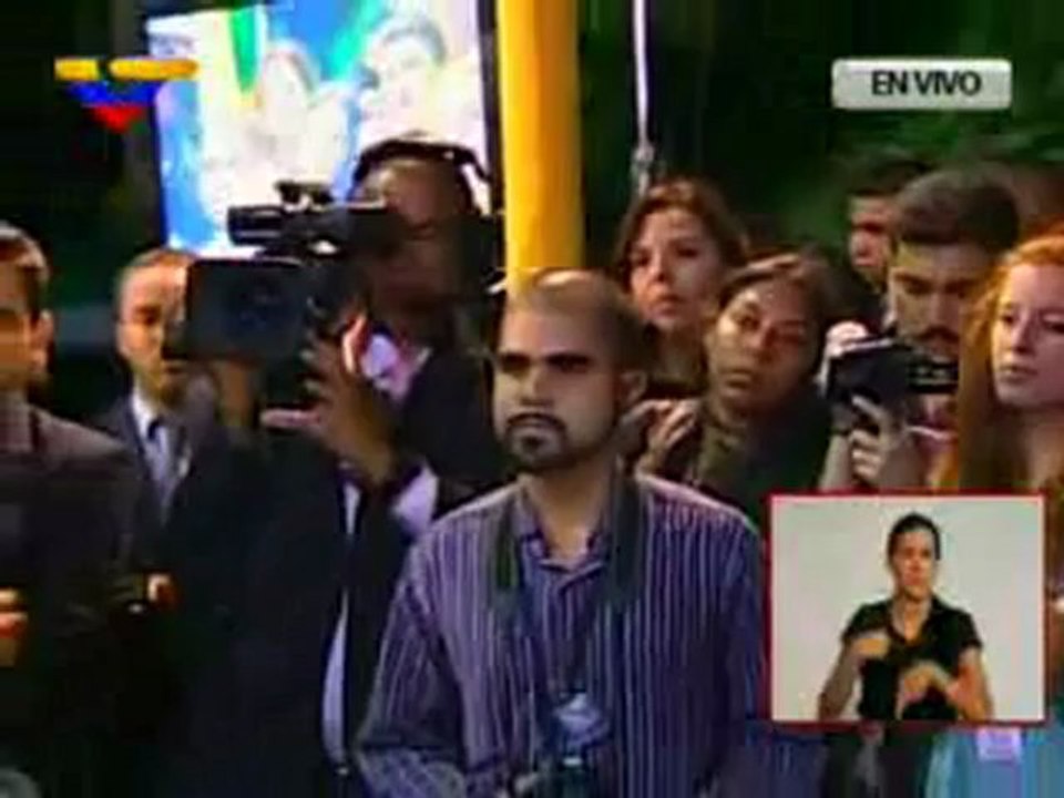 (VÍDEO) Palabras del Presidente Chávez con periodistas en Miraflores 26.06.2012  1/3