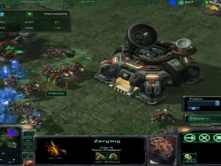 Stalin's Starcraft II Battle Report #21 (1/2) (1 vs 1 Steppes of War)